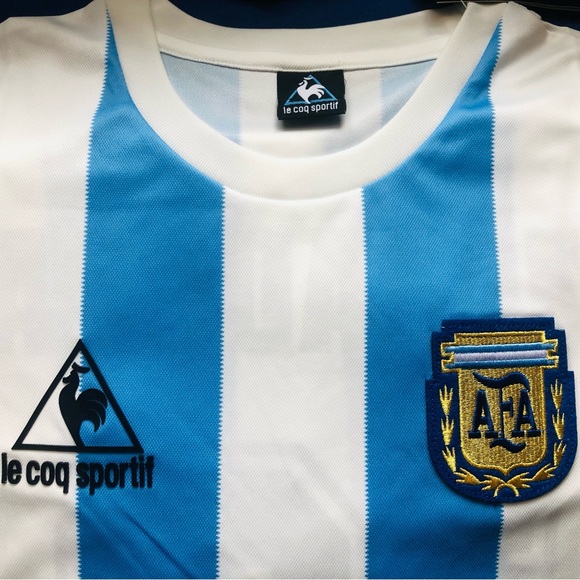 VINTAGE Maillot basket porté ASPTT NICE années 80 Le Coq Sportif shirt